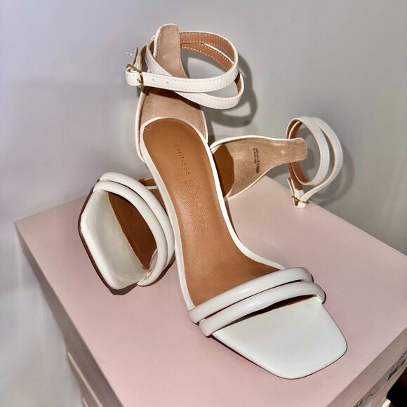 Brand New Chinese Laundry Jasmine Heels – White - Picture 1 of 4